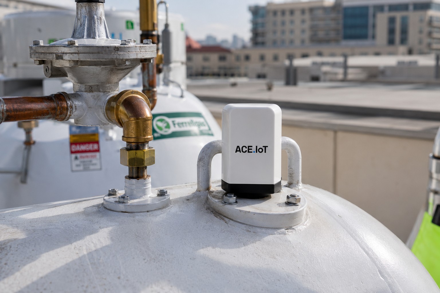 LPG tank level monitoring system UAE